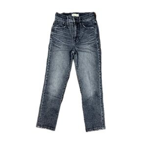 Madewell Perfect Vintage Crop Jean in black